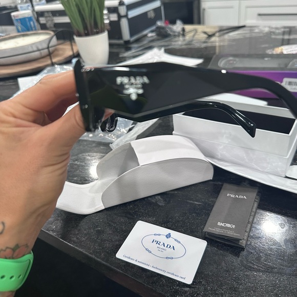 SOLD-PRADA Sunglasses Authentic - Picture 4 of 4